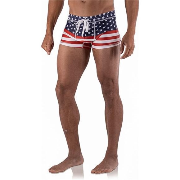 Underwear & Socks Mens Swim Brief Square Leg Swimsuit Poshmark